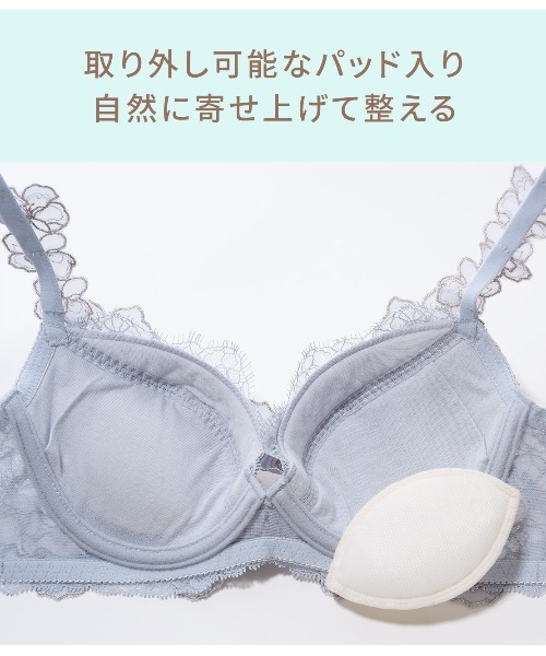 PEACH JOHN（ピーチジョン） ブラジャー ショーツセット フローラル