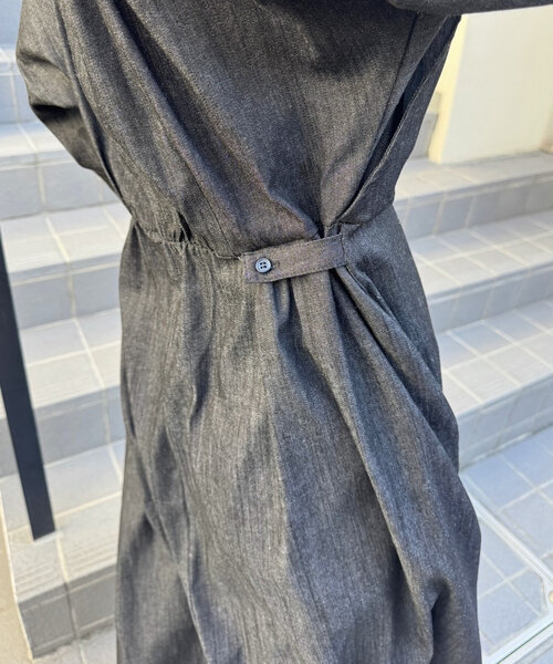 「mystic」 長袖ワンピース 2 ブラック レディース_画像8