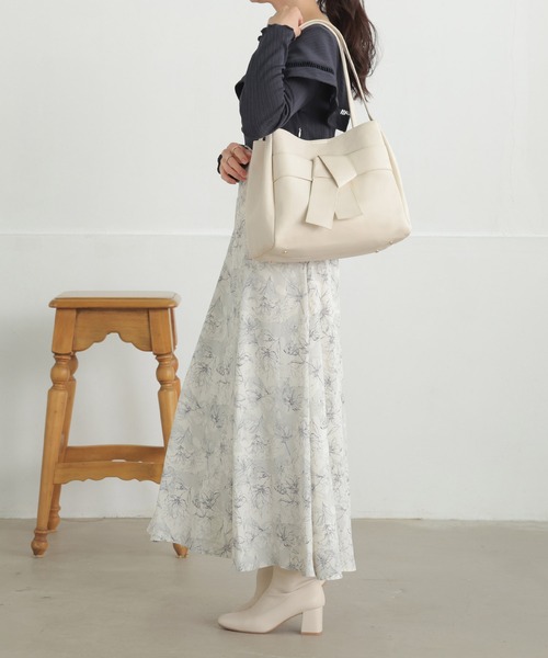 「ALTROSE」 トートバッグ FREE グレイッシュベージュ レディース_画像7