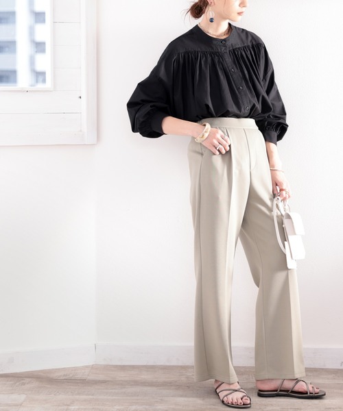 「classicalelf」 長袖ブラウス LARGE ホワイト レディース_画像3