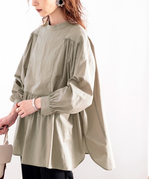 「classicalelf」 長袖ブラウス LARGE ホワイト レディース_画像9