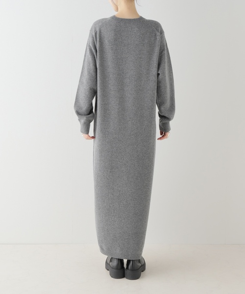 plage（プラージュ） ニットワンピース 36 グレー レディース