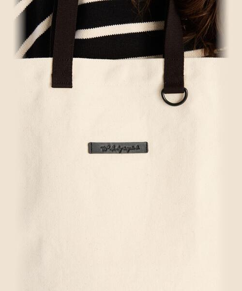 「To b. by agnes b.」 トートバッグ FREE ベージュ レディース_画像8