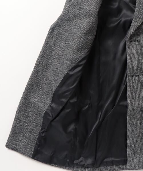 「BANANA REPUBLIC FACTORY STORE」 チェスターコート M チャコールグレー メンズ_画像2