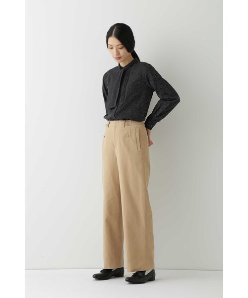 「human woman」 パンツ X-LARGE ベージュ レディース_画像4