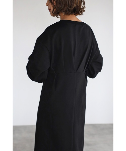 「Bonjour Sagan」 長袖ワンピース FREE ブラック レディース_画像7