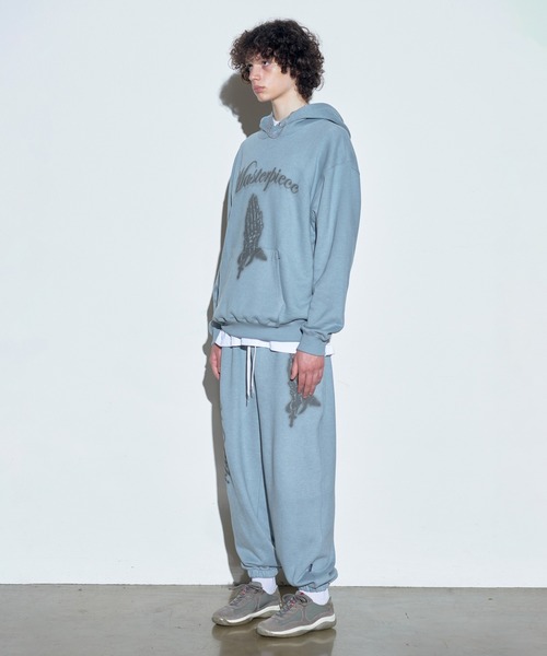 「SCULPTOR」 プルオーバーパーカー LARGE ホワイト系その他 レディース_画像9