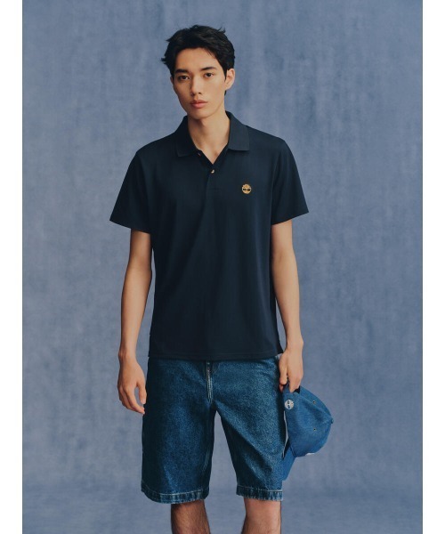 neith. デニムハーフパンツ dark blue Timberland（ティンバーランド） ハーフパンツ ジーンズ デニム
