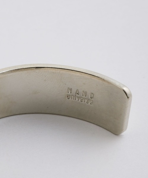 「NANO universe」 バングル FREE シルバー メンズ_画像5