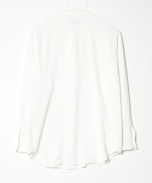 「BORDERS at BALCONY」 長袖ブラウス 36 ホワイト レディース_画像2