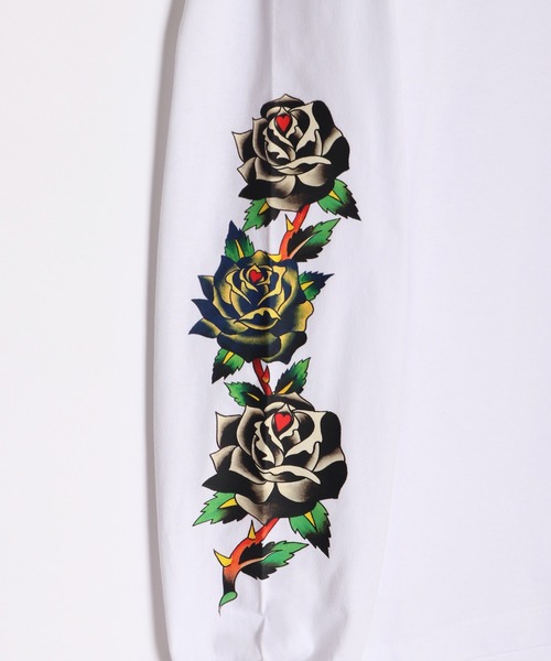 「Ed Hardy」 長袖Tシャツ L ブラック系その他 メンズ_画像6