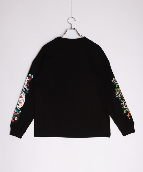 「Ed Hardy」 長袖Tシャツ L ブラック系その他 メンズ_画像9