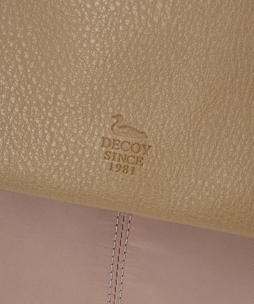 DECOY SINCE 1981 トートバッグ フラップデザイン2WAYショルダーバッグ