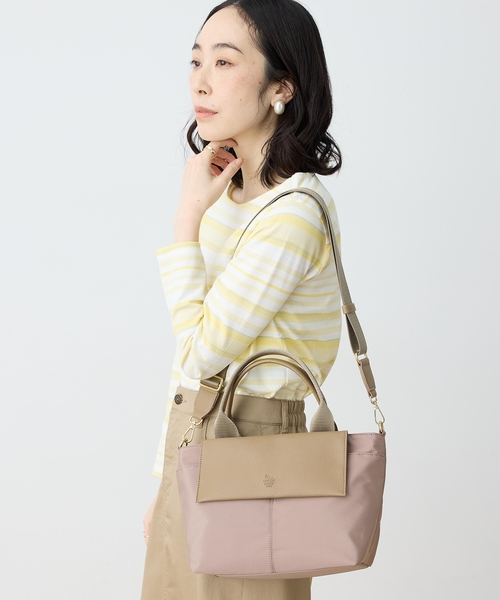 DECOY SINCE 1981 トートバッグ フラップデザイン2WAYショルダーバッグ