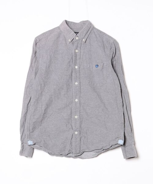 BEAMS HEART 長袖シャツ BEAMS HEART（ビームス ハート） 長袖シャツ M グレー メンズ