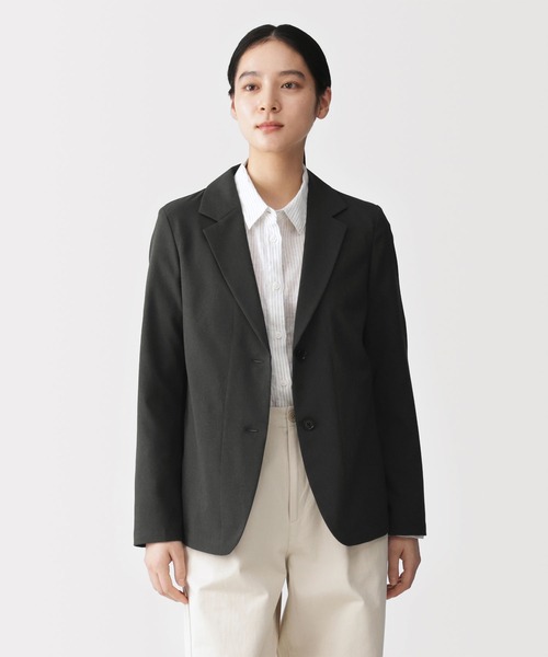 無印良品（MUJI） コート アウター 婦人 撥水 ストレッチ テーラード