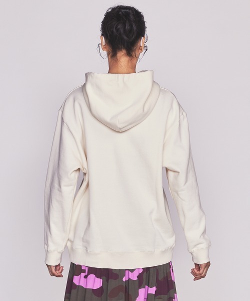 「DOUBLE STANDARD CLOTHING」 プルオーバーパーカー FREE ネイビー レディースの画像