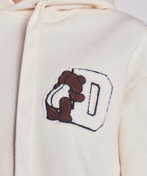 「DOUBLE STANDARD CLOTHING」 プルオーバーパーカー FREE ネイビー レディースの画像