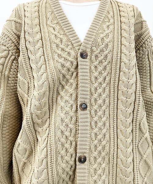 「COMMON WARE」 ニットカーディガン M ブラック レディース_画像5