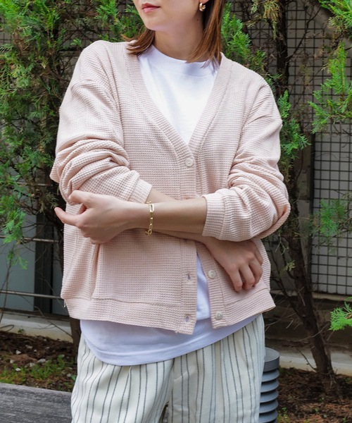 「roial」 カーディガン MEDIUM ベージュ レディース_画像4