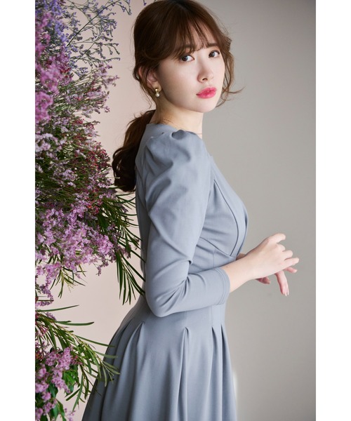 「Her lip to」 長袖ワンピース S ネイビー レディース_画像5