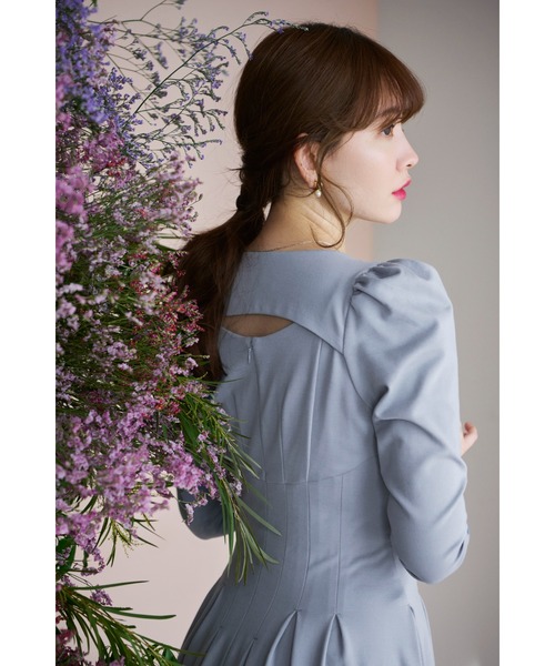 「Her lip to」 長袖ワンピース S ネイビー レディース_画像6