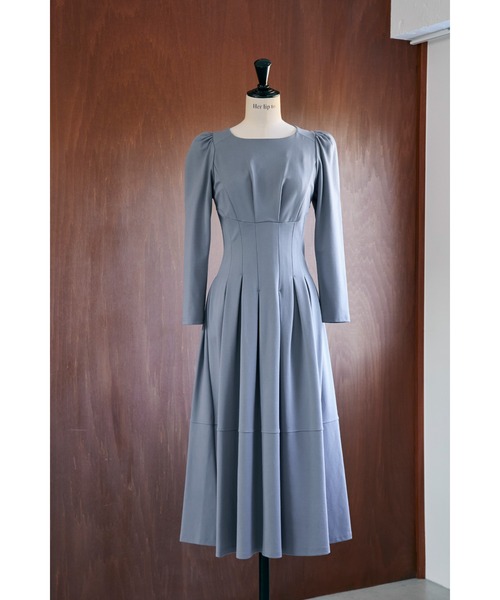 「Her lip to」 長袖ワンピース S ネイビー レディース_画像7