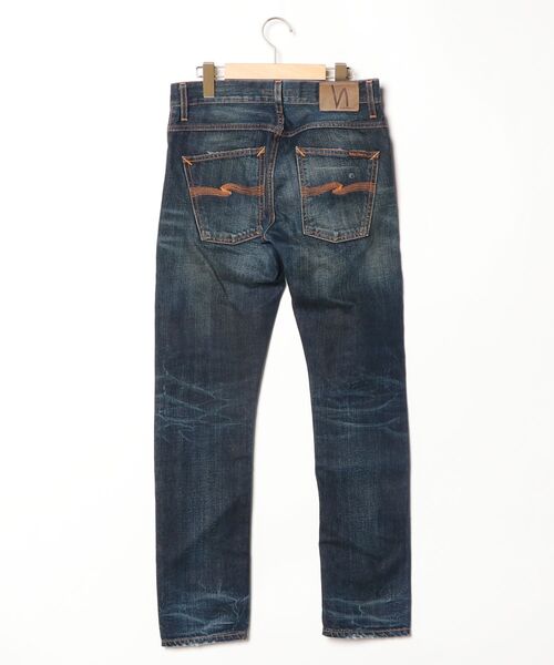 「Nudie Jeans」 デニムパンツ 28inch インディゴブルー メンズの画像