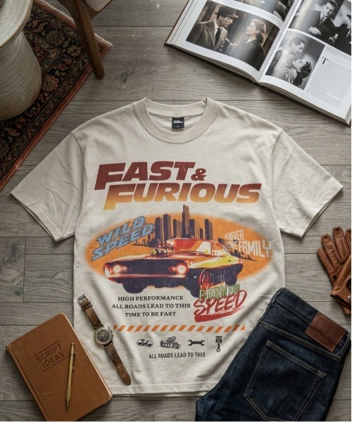 ALWAYS GOOD TIME tシャツ 「FAST＆FURIOUS/ワイルド