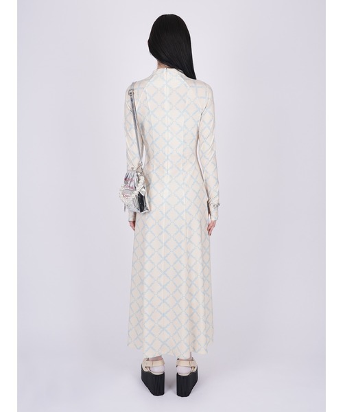 「PAMEO POSE」 長袖ワンピース SMALL レッド レディースの画像