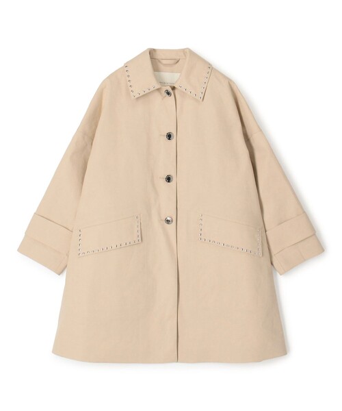 MACKINTOSH ステンカラーコート 38 撥水 フード着脱可 ベージュ Mackintosh（マッキントッシュ） ステンカラーコート コート 「別注