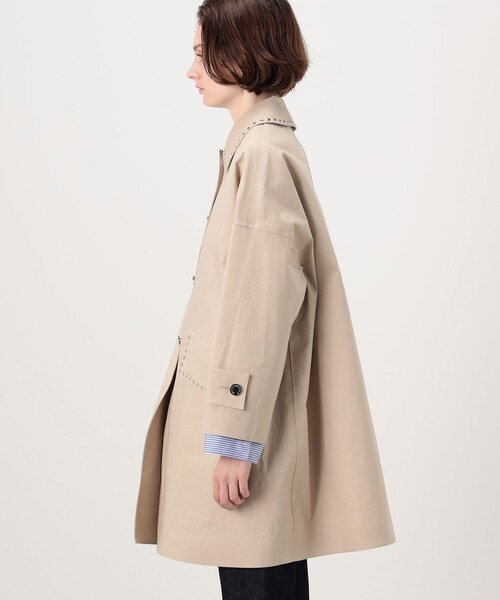MACKINTOSH ステンカラーコート 38 撥水 フード着脱可 ベージュ Mackintosh（マッキントッシュ） ステンカラーコート コート 「別注