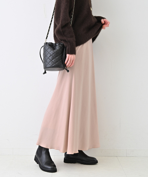 「SLOBE IENA」 ロングスカート 36 ブラック レディースの画像