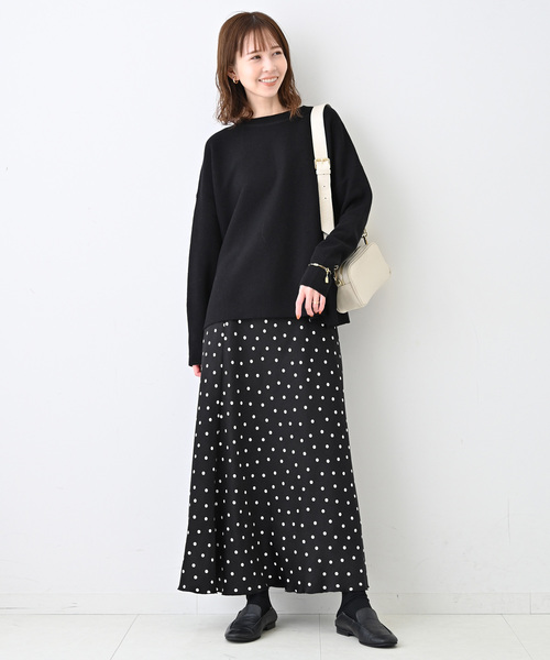 「SLOBE IENA」 ロングスカート 36 ブラック レディースの画像