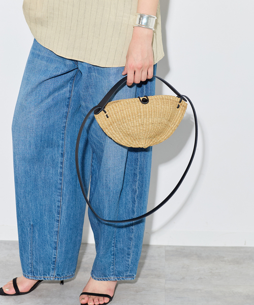 ショルダーバッグ バッグ 「INES BRESSAND」SMALL WALNUT：ショルダーバッグ レディースの画像
