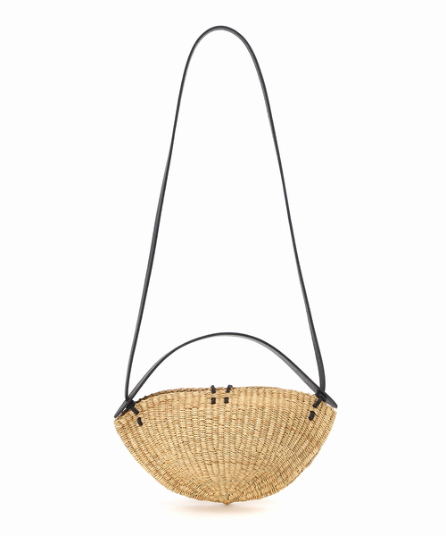 ショルダーバッグ バッグ 「INES BRESSAND」SMALL WALNUT：ショルダーバッグ レディースの画像