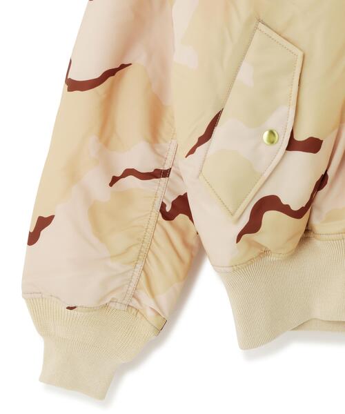 ma1 ma-1 Alpha Industries/アルファインダストリーズ/MA‐1 Camo/ エムエーワン カモ メンズの画像