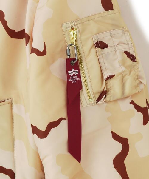 ma1 ma-1 Alpha Industries/アルファインダストリーズ/MA‐1 Camo/ エムエーワン カモ メンズの画像