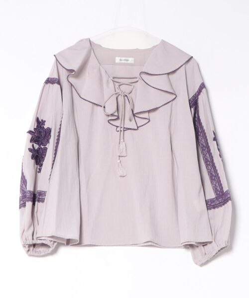 インゲボルグ　ブラウス INGEBORG（インゲボルグ） tシャツ ボヘミアン調ブラウス レディース
