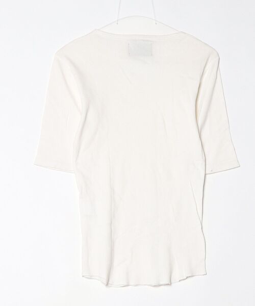 「LOUNGE LIZARD」 半袖Tシャツ 2 ホワイト メンズ_画像2