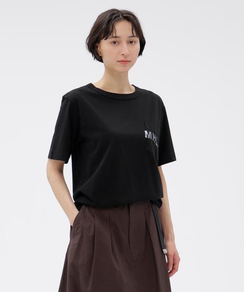 MHL. カットソー エムエイチエル MHL.（エムエイチエル）の「PRINTED COTTON JERSEY（Tシャツ