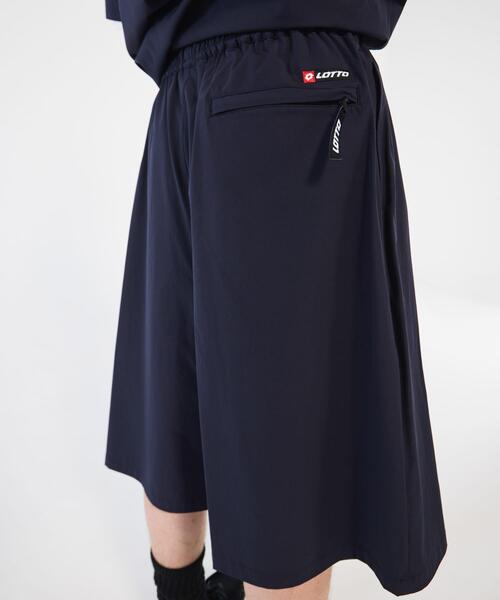 メンズウェア SLDO NYLON SLDO 4WAY STRETCH RIB PANTS LOTTO（ロット） ワイドパンツ パンツ LOTTO 4WAY STRETCH NYLON