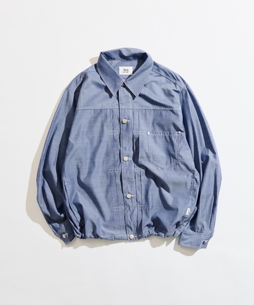 「WETTEMPT」 長袖シャツ SMALL チャコールグレー メンズ_画像2