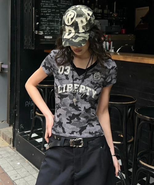 WESTSEA（ウエストシー） tシャツ 半袖 迷彩 / カモフラ ゲームTシャツ