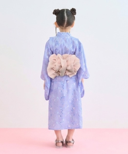 浴衣 「簡単着付け♪」「接触冷感」4wayセパレート浴衣つくり帯(kawaii