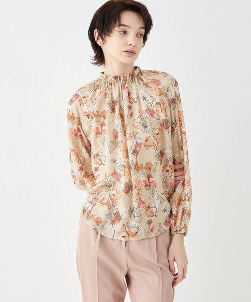 「TOMORROWLAND collection」 長袖ブラウス 36 グリーン系その他 レディース_画像4