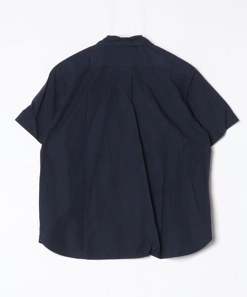Danton（ダントン） 半袖シャツ 34 ネイビー レディース : ZOZOTOWN