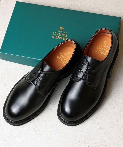 「London Shoe Make」 シューズ UK6.5 ダークブラウン メンズ_画像3