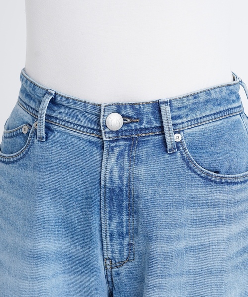 YANUK（ヤヌーク） デニムパンツ 21inch サックスブルー レディース