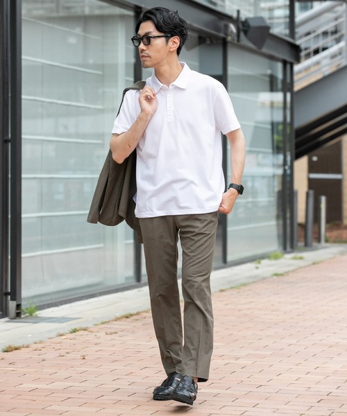 「URBAN RESEARCH ROSSO MEN」 半袖ポロシャツ X-LARGE ネイビー メンズ_画像6